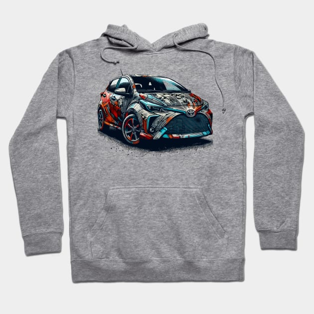 Toyota Yaris Hoodie by Vehicles-Art